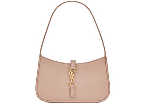 ysl rosy sand bag|SAINT LAURENT Smooth Calfskin Le 5 A 7 Hobo Rosy Sand .